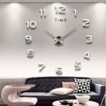 Simple Modern Design Digital DIY Clock | Silent Wall Clock for Home Decor - Image 19
