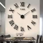 Simple Modern Design Digital DIY Clock | Silent Wall Clock for Home Decor - Image 39
