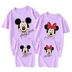 Family Matching Clothes: Mother-Kids Cartoon Mickey Printed T-Shirts & Plus Size Sets - Image 15
