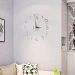 Simple Modern Design Digital DIY Clock | Silent Wall Clock for Home Decor - Image 5