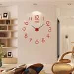 Simple Modern Design Digital DIY Clock | Silent Wall Clock for Home Decor - Image 31