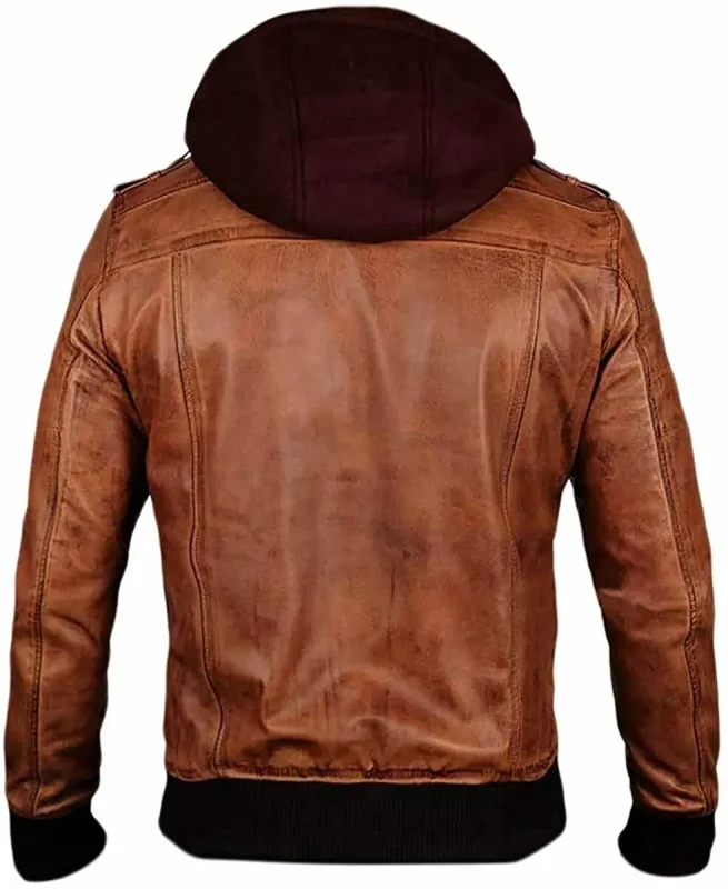 Men's Faux Leather Jacket
