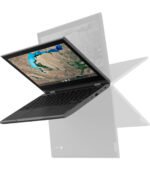 Lenovo Touch Screen Chromebook - 4GB RAM, 32GB Storage, 360° Rotate Folding Laptop for School Students - Image 2