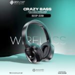 SOVO SHP-550 Wireless Bluetooth 5.3 Headphones – Crazy Bass, ANC, Foldable, HD Sound & Soft Earpads - Image 3