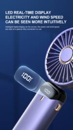 Portable Handheld Fan – Quiet, Wind & Aromatherapy - Image 13