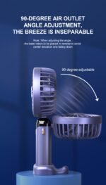 Portable Handheld Fan – Quiet, Wind & Aromatherapy - Image 18