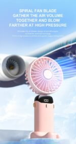 Portable Handheld Fan – Quiet, Wind & Aromatherapy - Image 19