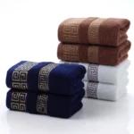 Pure Cotton Embroidered Face Towel – Quick-Dry & Soft - Image 14
