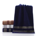 Pure Cotton Embroidered Face Towel – Quick-Dry & Soft - Image 10