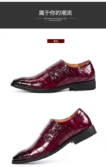 Luxury Men’s Slip-On Dress Shoes – Italian Style Business & Wedding Oxfords - Image 21