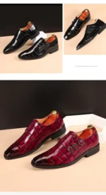 Luxury Men’s Slip-On Dress Shoes – Italian Style Business & Wedding Oxfords - Image 16