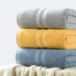 2-Pack Cotton Large Bath Towels – Absorbent 70x140cm - Image 5