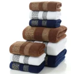 Pure Cotton Embroidered Face Towel – Quick-Dry & Soft - Image 20