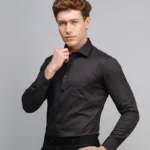 Men's White Anti-Wrinkle Business Shirt - Long Sleeve Formal - Image 6
