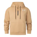 Men's Casual Zipper Hoodie – Loose Fit Pullover Sweatshirt - Image 3