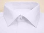 Men's White Anti-Wrinkle Business Shirt - Long Sleeve Formal - Image 8