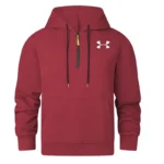 Men's Casual Zipper Hoodie – Loose Fit Pullover Sweatshirt - Image 4