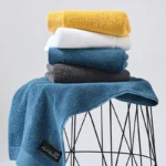 Sweat Absorbent Cotton Towel Set – Adult Bath & Sports Use - Image 3