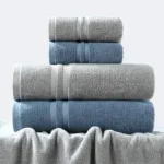 2-Pack Cotton Large Bath Towels – Absorbent 70x140cm - Image 4