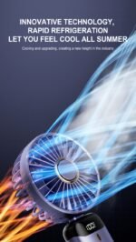 Portable Handheld Fan – Quiet, Wind & Aromatherapy - Image 15