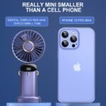 Portable Handheld Fan – Quiet, Wind & Aromatherapy - Image 11