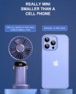 Portable Handheld Fan – Quiet, Wind & Aromatherapy - Image 17