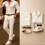Modern Man's Ultimate Style Bundle: Premium Shirt, Pants & Shoes (Free Watch & Sunglasses) - Image 3