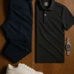 Charcoal & Navy