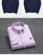 Men's Oxford Shirt S-6XL | Long Sleeve Casual Dress | Subhanallah Enterprises - Image 54