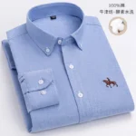 Men's Oxford Shirt S-6XL | Long Sleeve Casual Dress | Subhanallah Enterprises - Image 26
