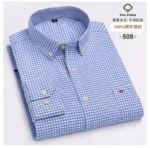 Men's Oxford Shirt S-6XL | Long Sleeve Casual Dress | Subhanallah Enterprises - Image 34