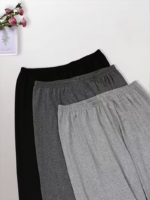 3-Piece Pack Straight-Leg Modal Blend Yoga/Pajama Bottoms - Image 3