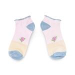 Ruffled Floral Ankle Socks for Women | Cute Low Cut Cotton Design - Image 2