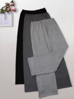 3-Piece Pack Straight-Leg Modal Blend Yoga/Pajama Bottoms