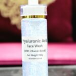 Hyaluronic acid face wash with vitamin beads hydrating cleanser