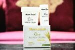 Rice bleach cream for face and body instant glow