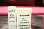 Rice bleach cream for face and body instant glow