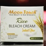 Rice bleach cream for face and body instant glow